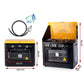 Portable Oven 3 Burner Black Yellow kitchen appliances 804