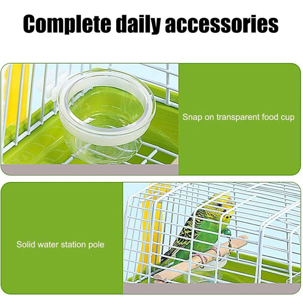Portable Parrot Exterior Cage Small Bird Cage Outdoor