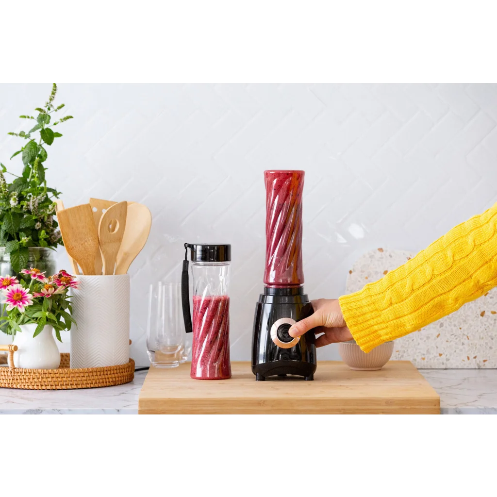 Portable Personal Blender with 2 x 400ml Bottles