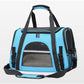 Portable Pet Bag for Small Dogs and Cats - Light blue