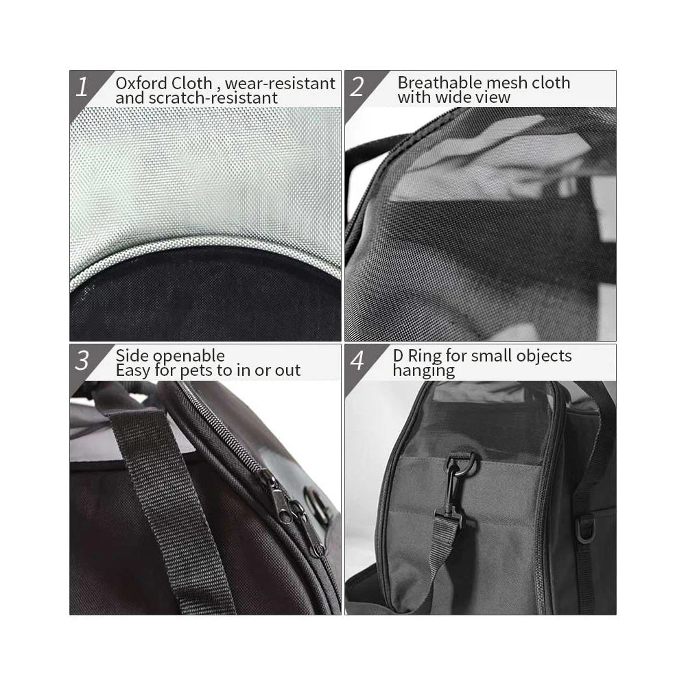 Portable Pet Carrier Tote Travel Bag Kennel Soft Dog Crate