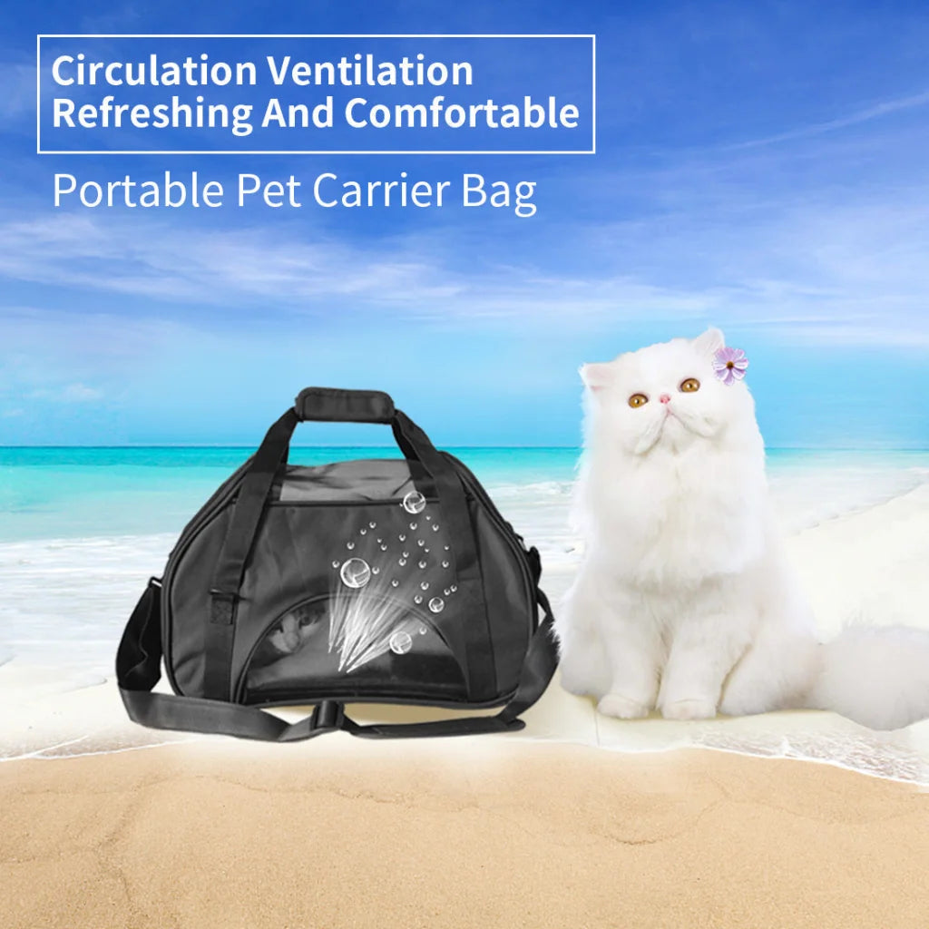 Portable Pet Carrier Tote Travel Bag Kennel Soft Dog Crate