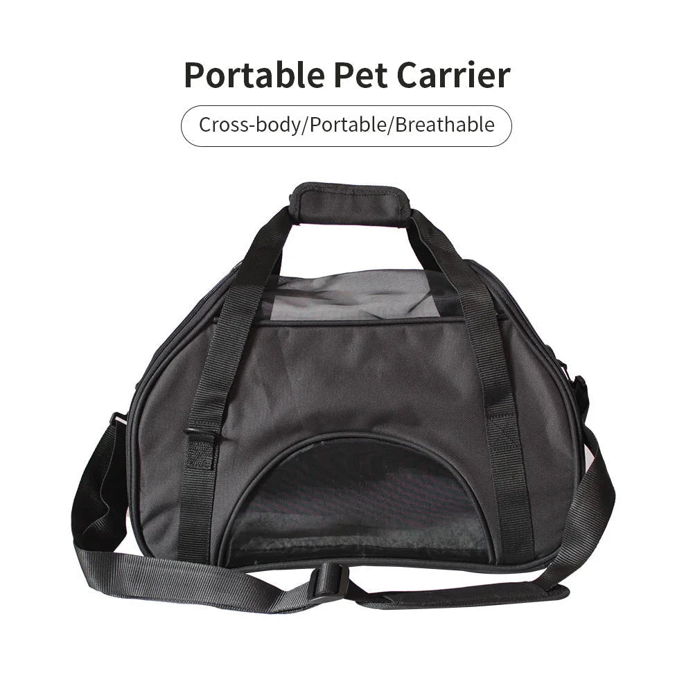 Portable Pet Carrier Tote Travel Bag Kennel Soft Dog Crate