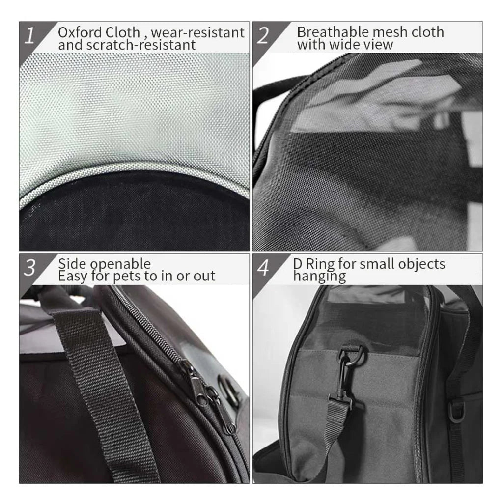 Portable Pet Carrier Tote Travel Bag Kennel Soft Dog Crate