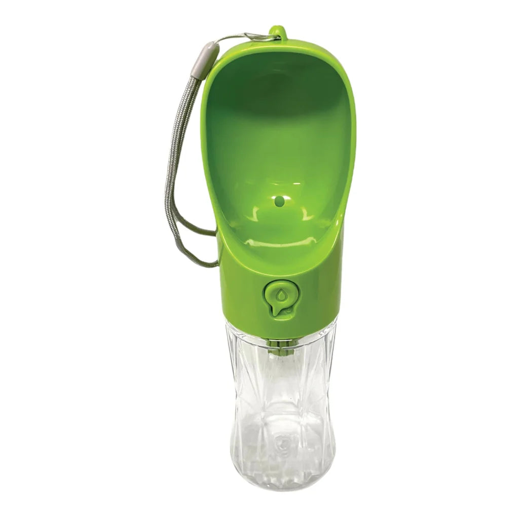 Portable Pet Water Bottle 380ml with Filter Travel Drinking
