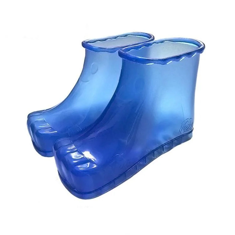 Portable Plastic Bubble Foot Bucket 16.5Cm Height Fits Size