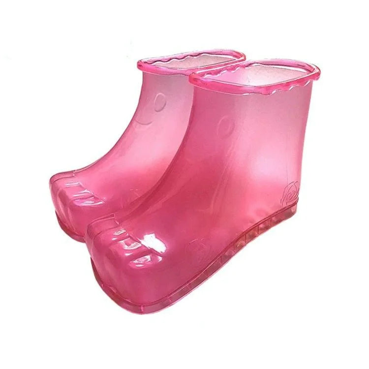 Portable Plastic Bubble Foot Bucket 16.5Cm Height Fits Size