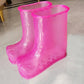 Portable Plastic Bubble Foot Bucket 28Cm Height Fits Shoe