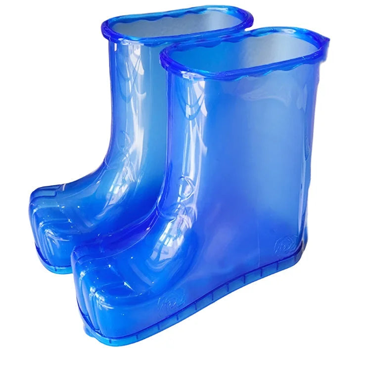 Portable Plastic Bubble Foot Bucket 28Cm Height Fits Shoe