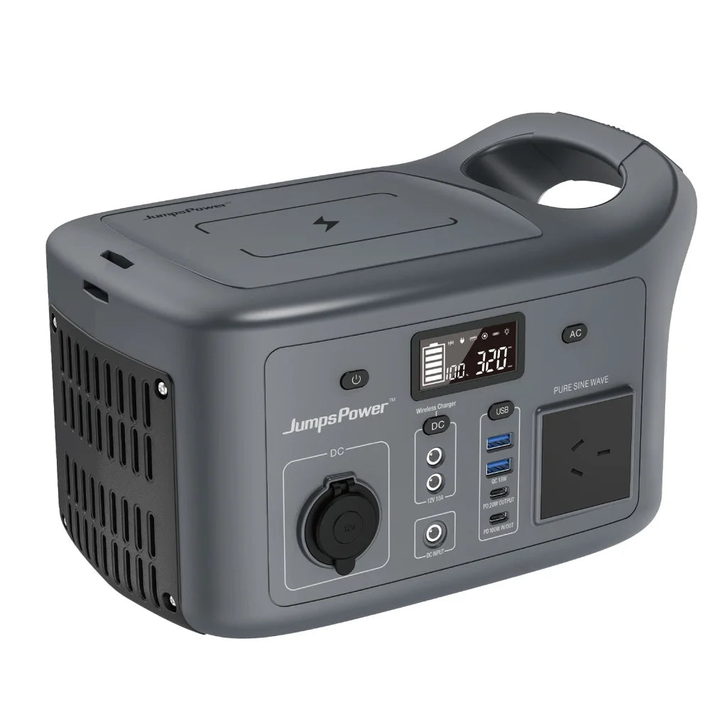 Portable Power Station 320W - JumpsPower Wireless Battery