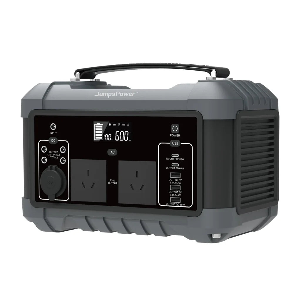 Portable Power Station 600W - JumpsPower Battery Charger