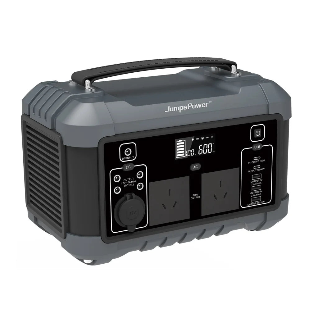 Portable Power Station 600W - JumpsPower Battery Charger
