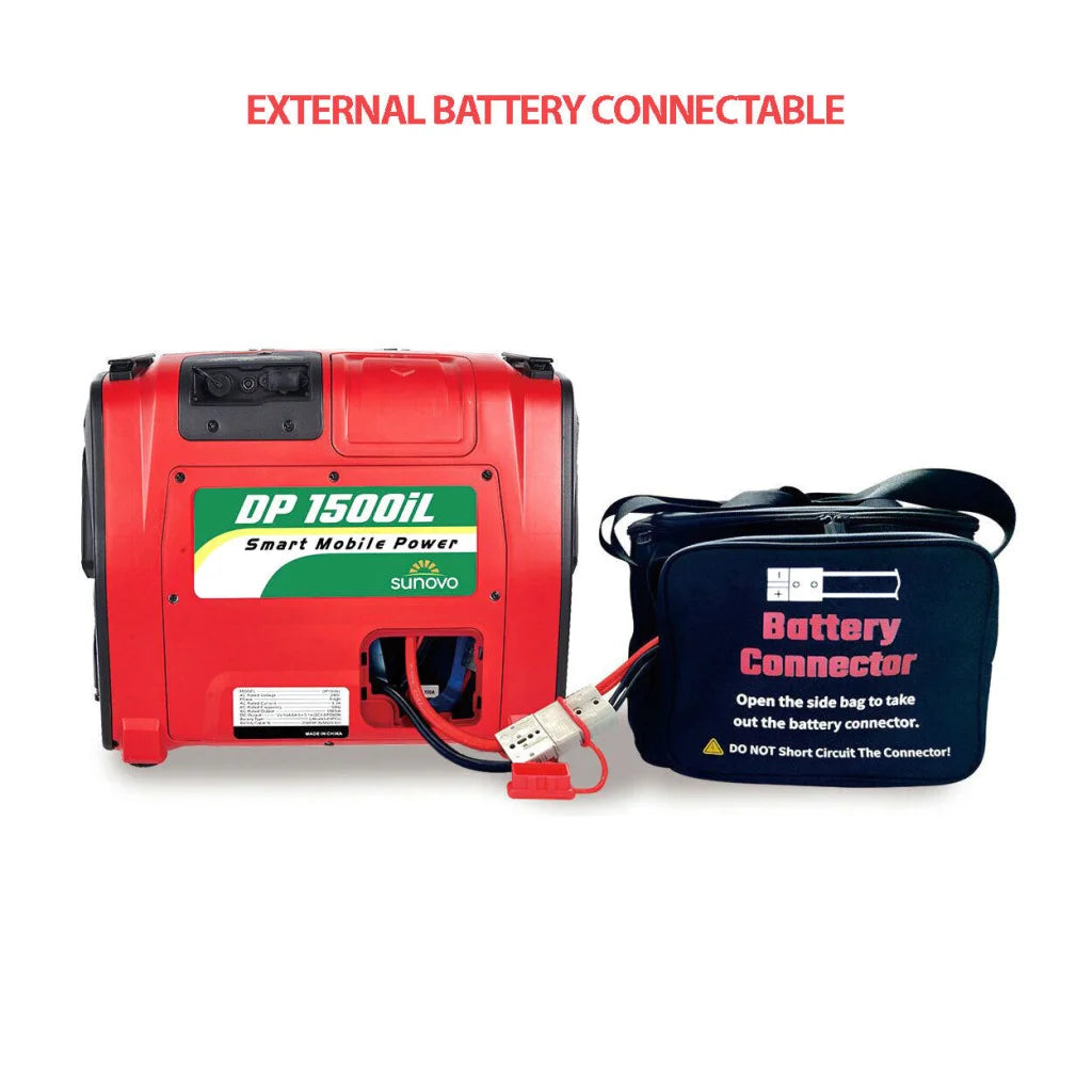 Portable Power Station Sunovo 1500W Solar Inverter