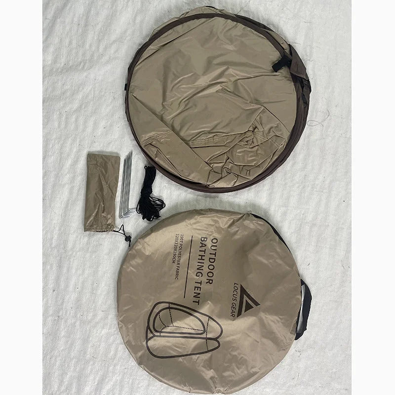 Portable Quick-Setup Camping Tent for Changing Shower