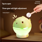 Portable rechargeable tapping control night light- 3-Level