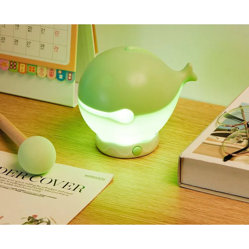 Portable rechargeable tapping control night light- 3-Level