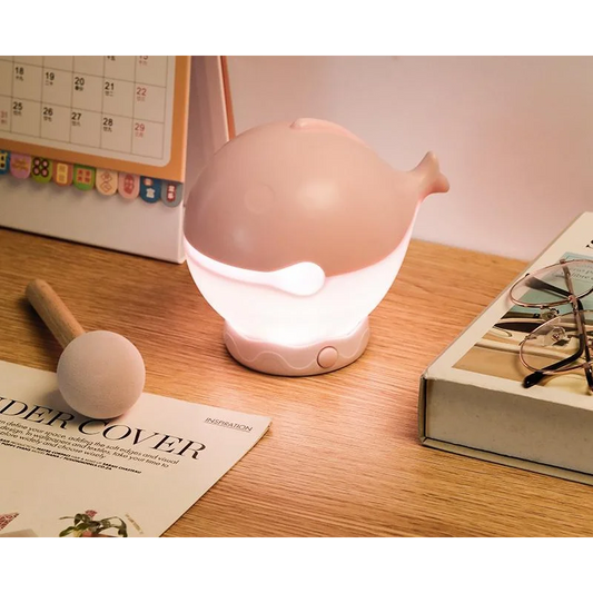 Portable rechargeable tapping control night light- 3-Level