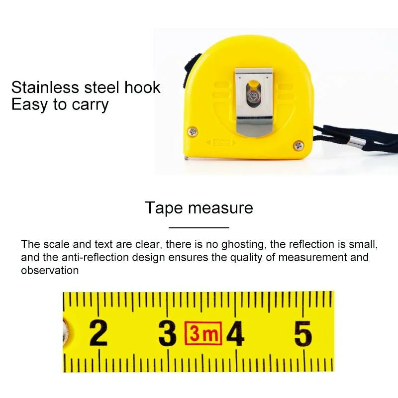 Portable Retractable Mini Tape Measure - Pull Ruler - Tools