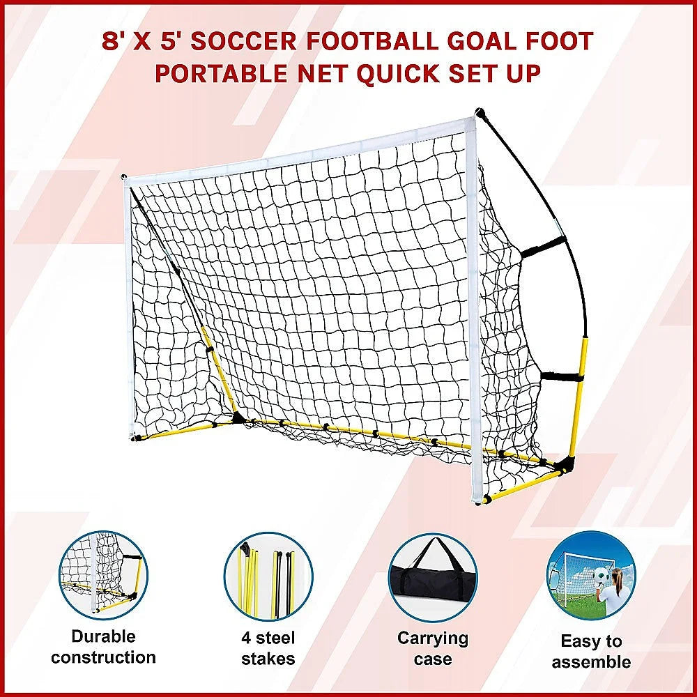 Portable Soccer Goal 8’ x 5’ - Games