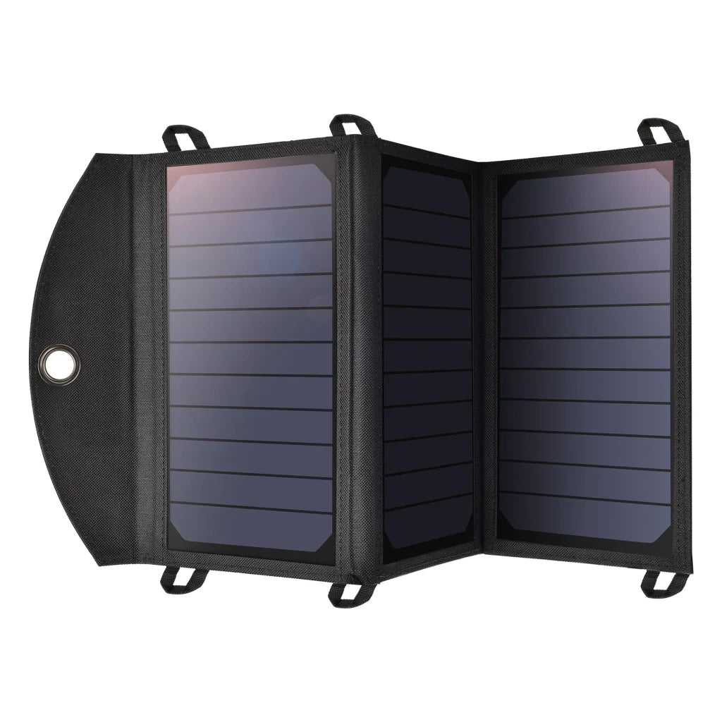 Portable Solar Panel Charger 19W SunPower Panels Dual USB