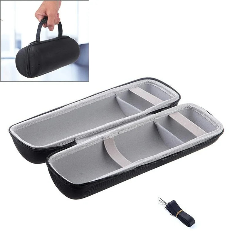 Portable Storage Bag & Silicone Cover For Jbl Charge 3 Speaker - Grey-1915196547767865351