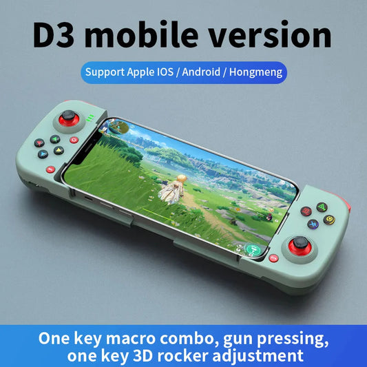 Portable Telescopic Mobile Game Controller - Bluetooth 5.0