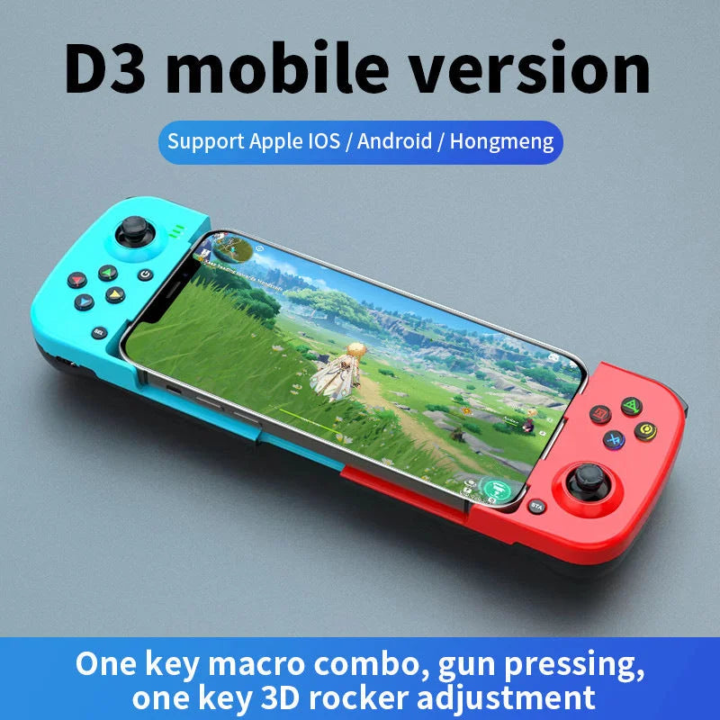 Portable Telescopic Mobile Game Controller - Bluetooth 5.0
