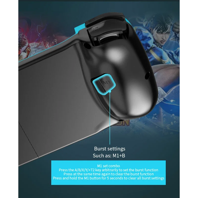 Portable Telescopic Mobile Game Controller - Bluetooth 5.0