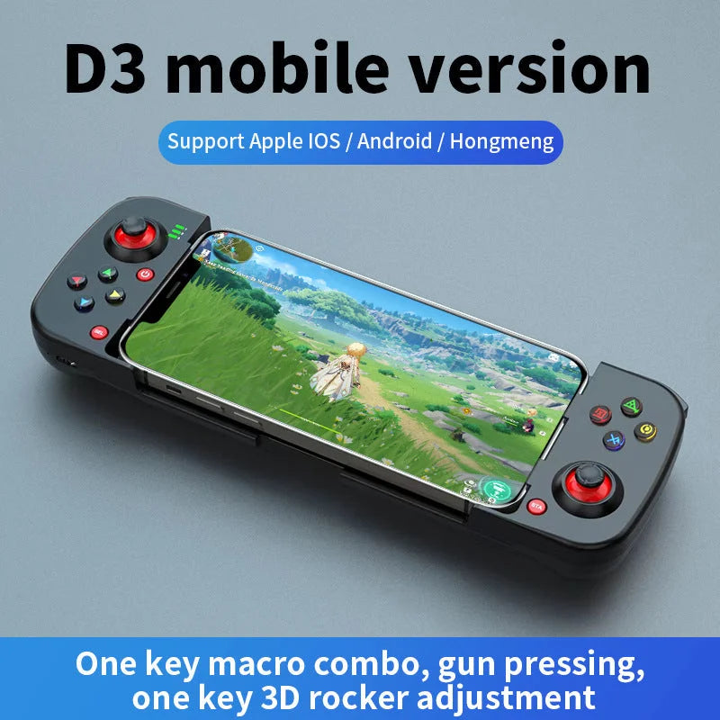 Portable Telescopic Mobile Game Controller - Bluetooth 5.0