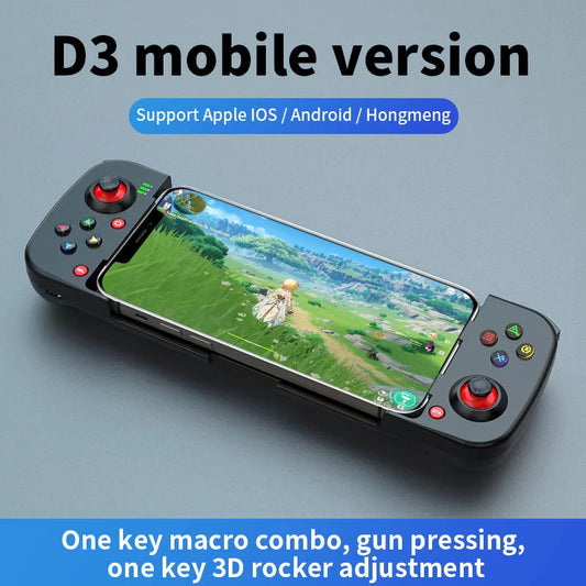 Portable Telescopic Mobile Game Controller - Bluetooth 5.0