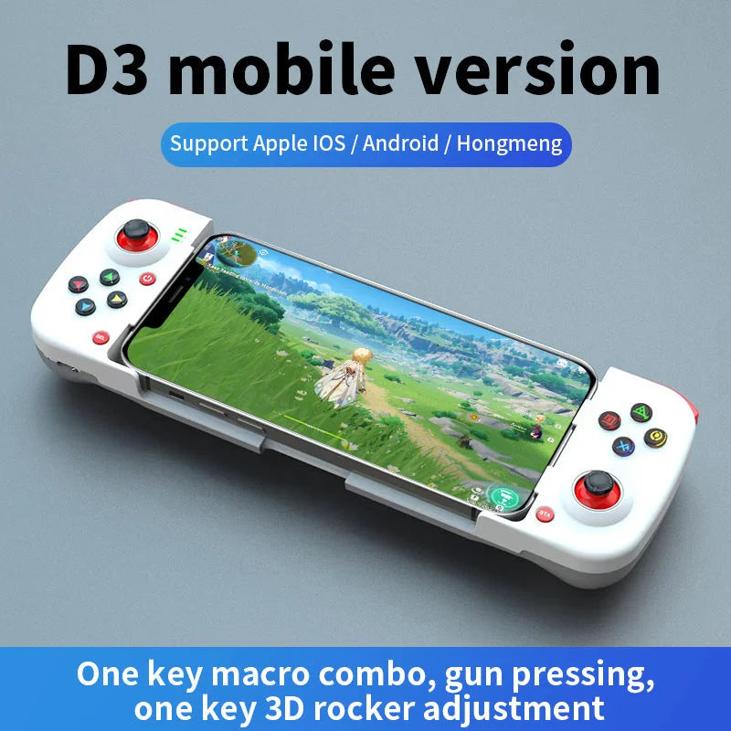 Portable Telescopic Mobile Game Controller - Bluetooth 5.0