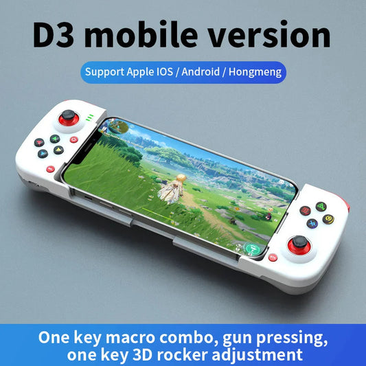 Portable Telescopic Mobile Game Controller - Bluetooth 5.0