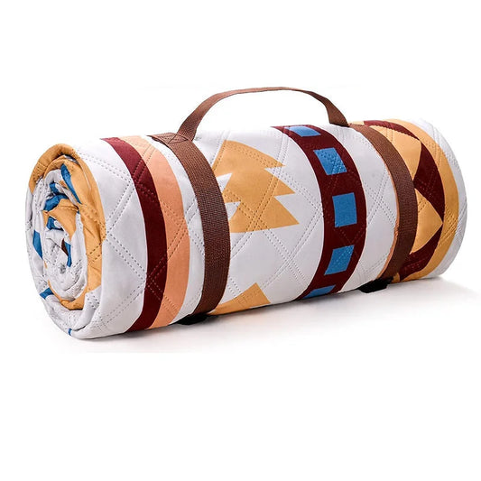 Portable Traditional Pattern Picnic Mat - Lightweight