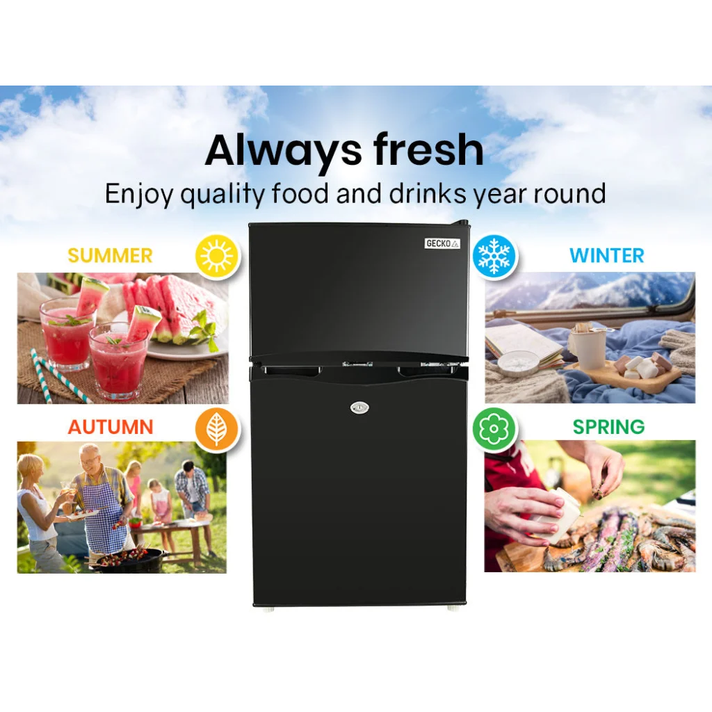 Portable Upright Fridge Refrigerator 95L 12V/24V/240V