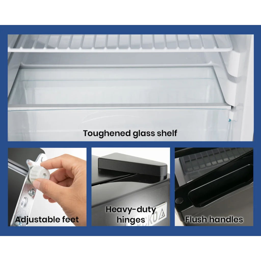Portable Upright Fridge Refrigerator 95L 12V/24V/240V