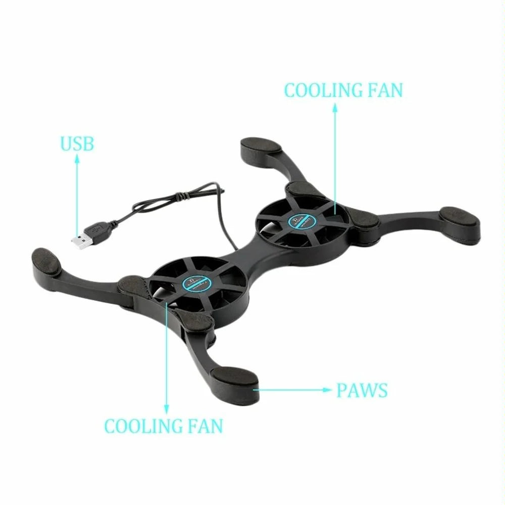 Portable Usb Laptop Cooling Fan - Foldable-1964932310738538500