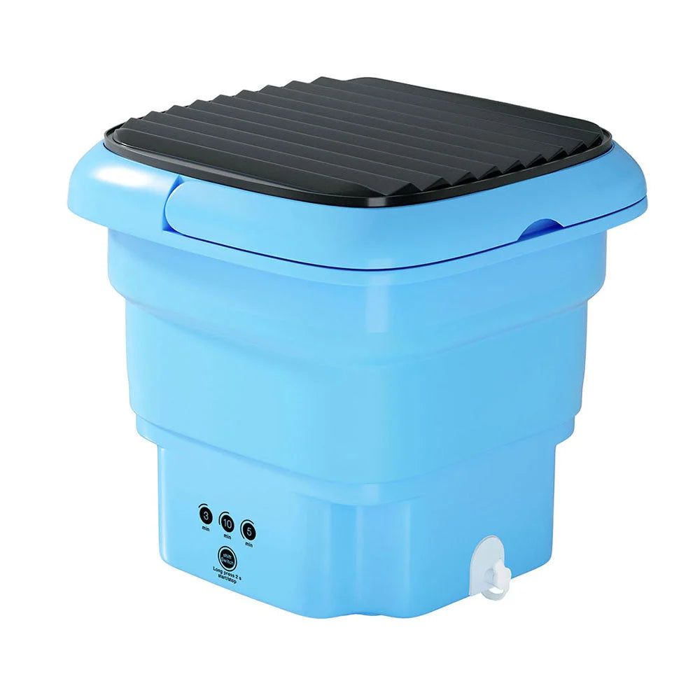 Portable Washing Machine 4.5L - Blue - Appliances