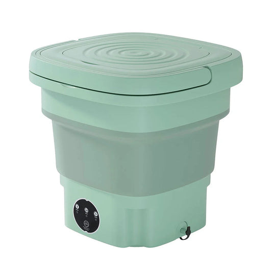 Portable Washing Machine 8L - Green - Home & Garden