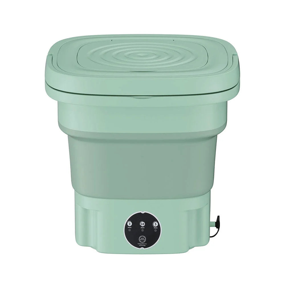 Portable Washing Machine 8L - Green - Home & Garden