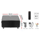 Video projector with HDMI ports and compact cinema projector body