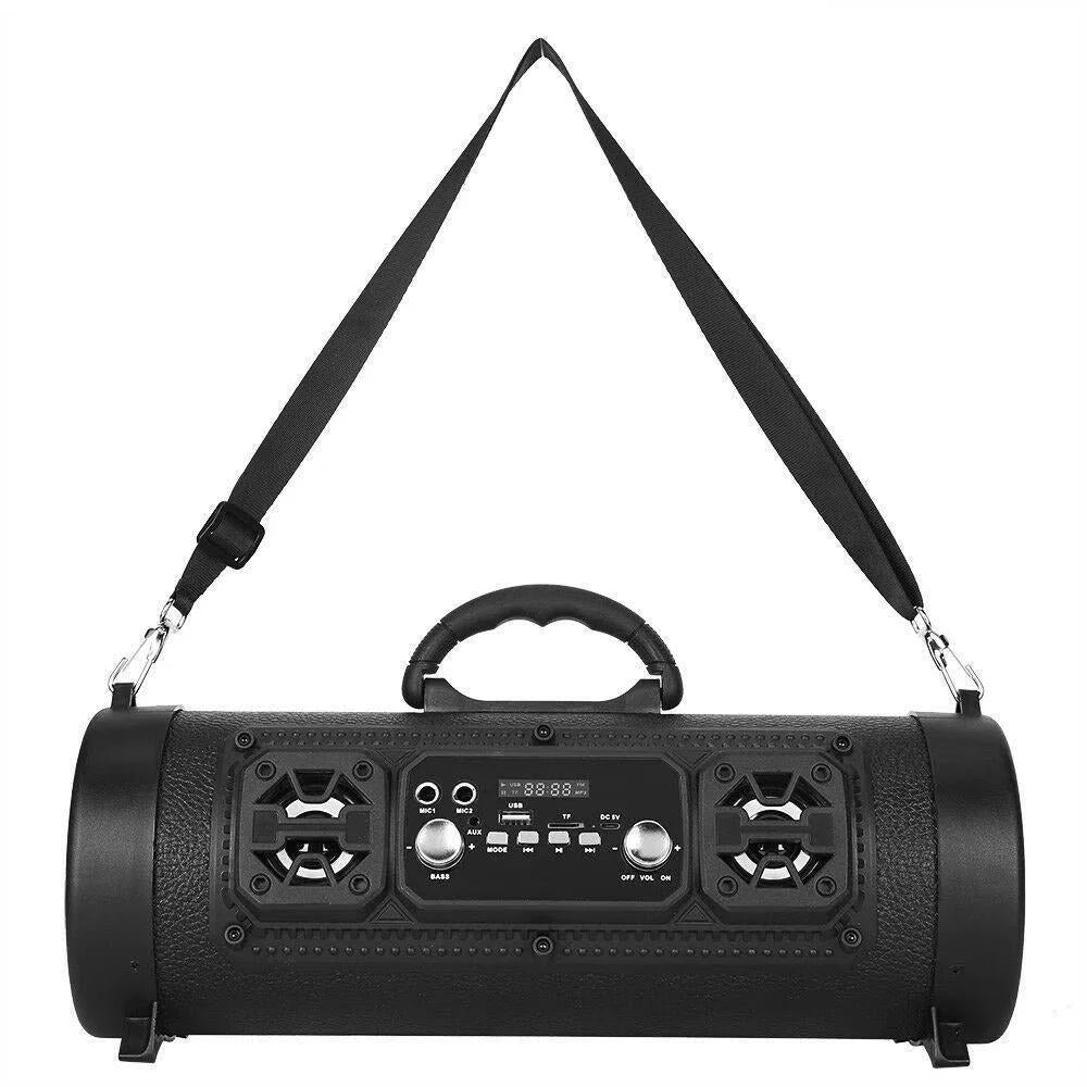 Portable Wireless Speaker - FM Radio USB/TF Playback AUX