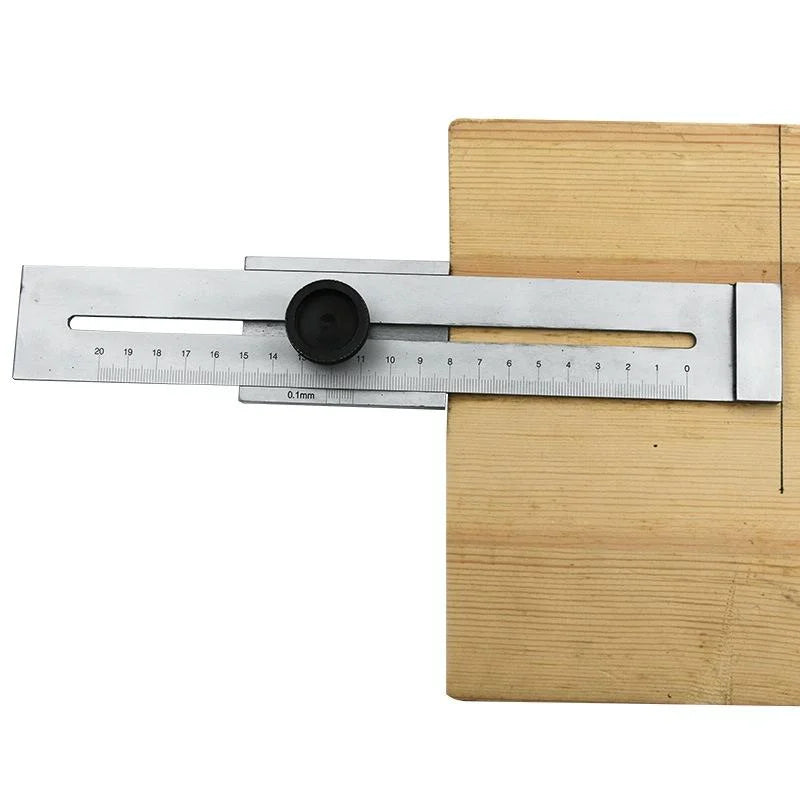 Portable Woodworking Scribing Ruler - 0-200mm - Tools >