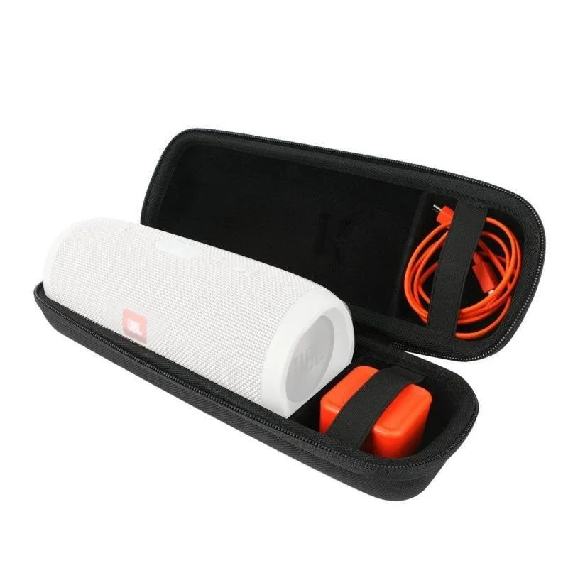 Portable Zipper Case for Jbl Charge 3 Speaker - Black