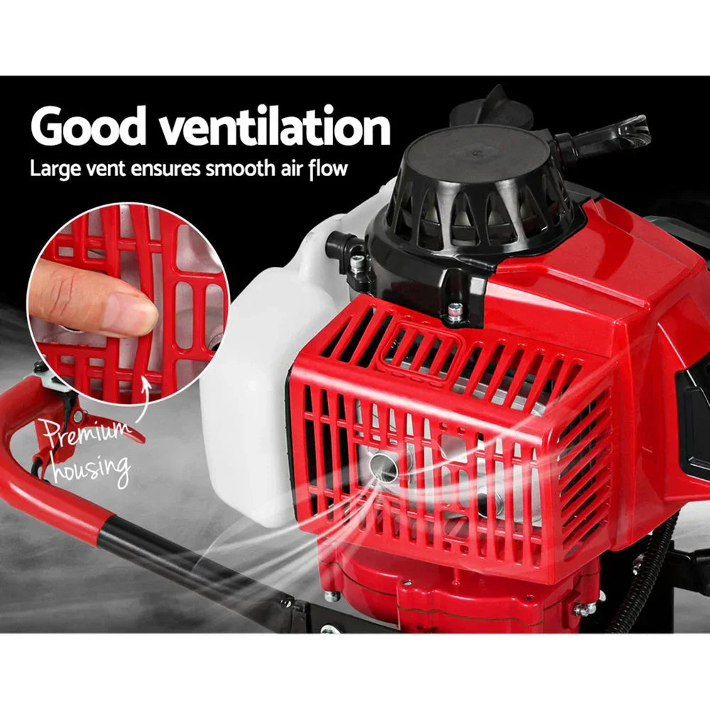 Post Hole Digger 63CC Petrol with 300mm Drill Extension