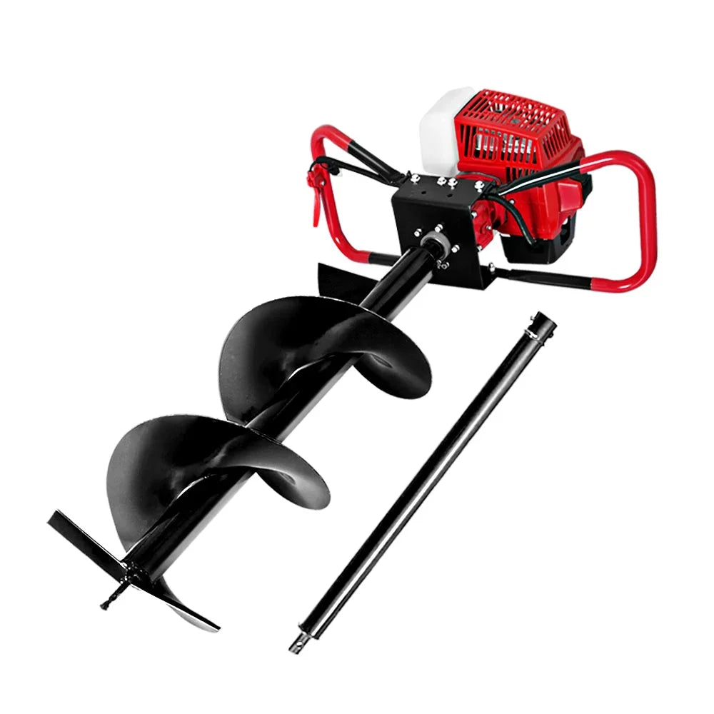 Post Hole Digger 63CC Petrol with 300mm Drill Extension