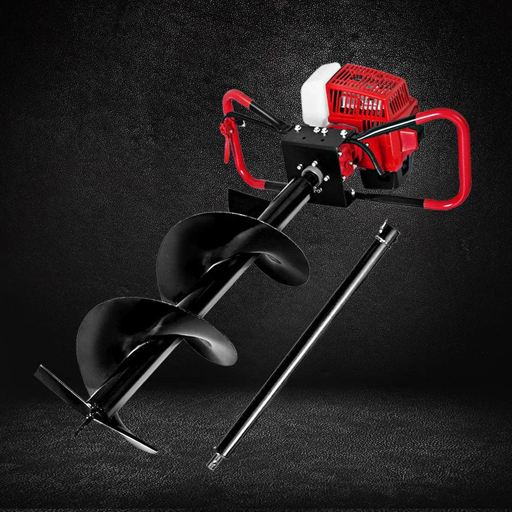 Post Hole Digger 63CC Petrol with 300mm Drill Extension