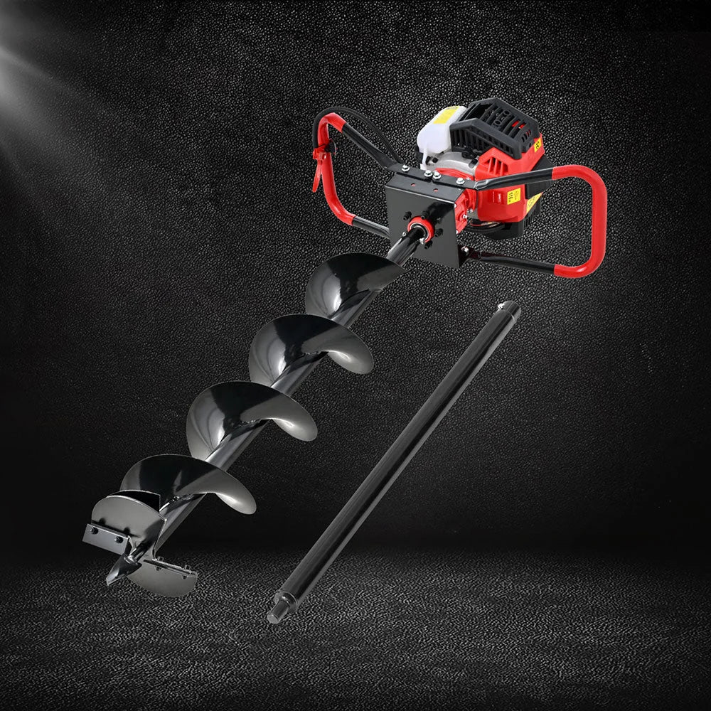 Post Hole Digger 65CC 200MM Petrol Drill Auger