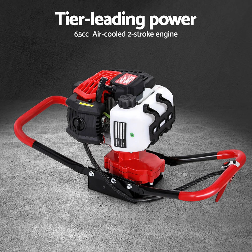 Post Hole Digger 65CC 300MM Petrol Drill Auger