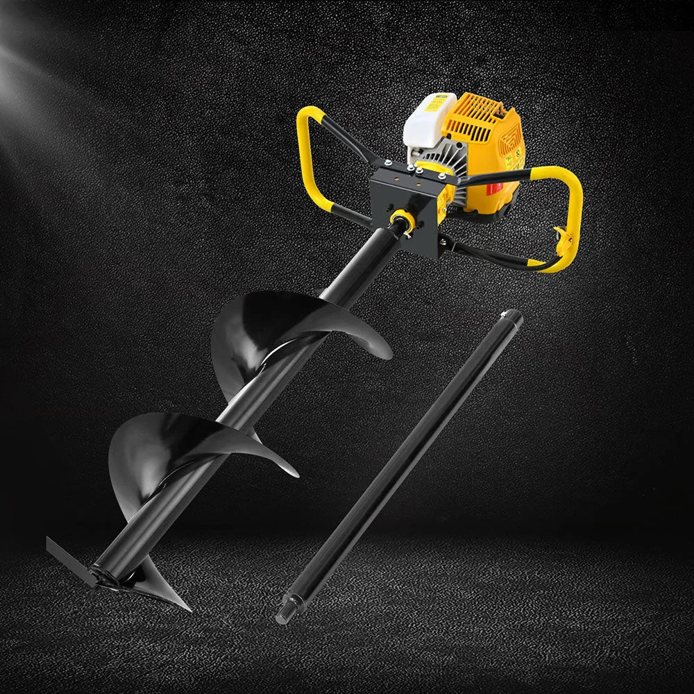 Post Hole Digger 74CC 300MM Petrol Drill Auger