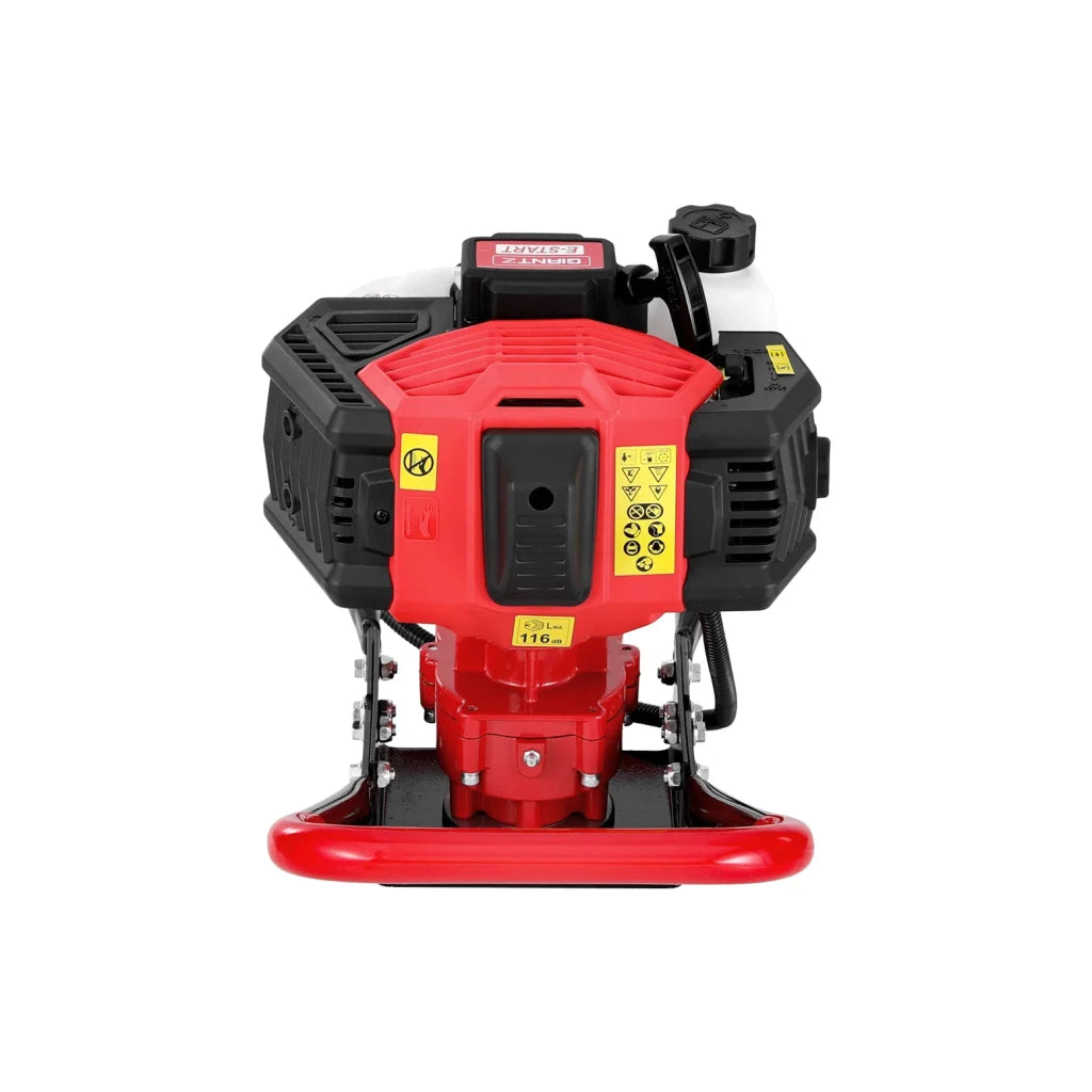 Post Hole Digger Motor 65CC Petrol Engine - Red - Tools